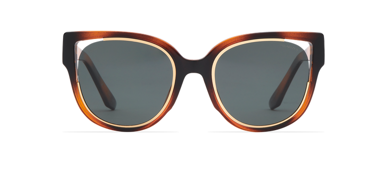 Gafas de sol mujer MAHEA POLARIZED carey/doradovista de frente Gafas de sol mujer MAHEA POLARIZED carey/doradovista de frente