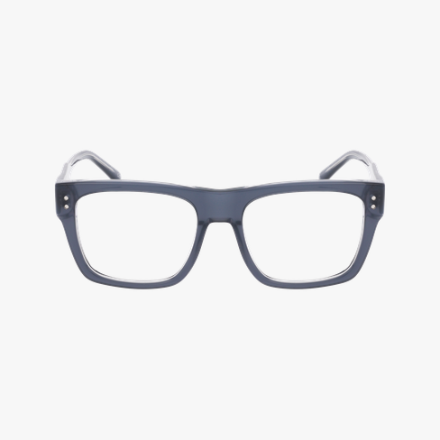 GAFAS GRADUADAS hombre CARACTÈRES INGÉNIEUX gris/cristal vista de frente