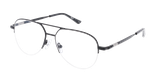 GAFAS GRADUADAS hombre MAGIC284 negro/plateado - vista de frente