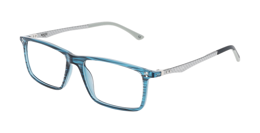 GAFAS GRADUADAS hombre MAGIC341 azul - vista de frente