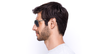 GAFAS DE SOL hombre JOHN gris - vista de lado