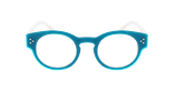 GAFAS GRADUADAS mujer CARACTÈRES FIDELE azul - vista de frente