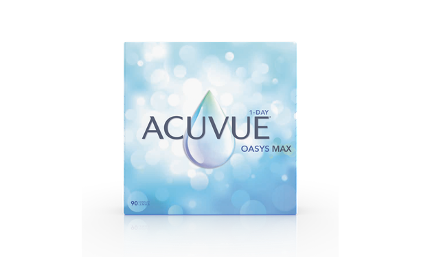 Lentillas 1-DAY ACUVUE OASYS MAX 90P - vista de frente