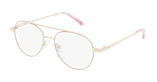 GAFAS GRADUADAS niños MAGIC FINN rosa - vista de frente