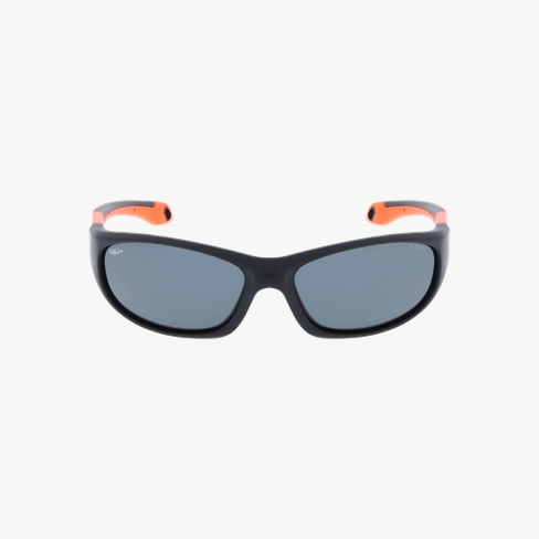 GAFAS DE SOL niños IVANO POLARIZED negro vista de frente