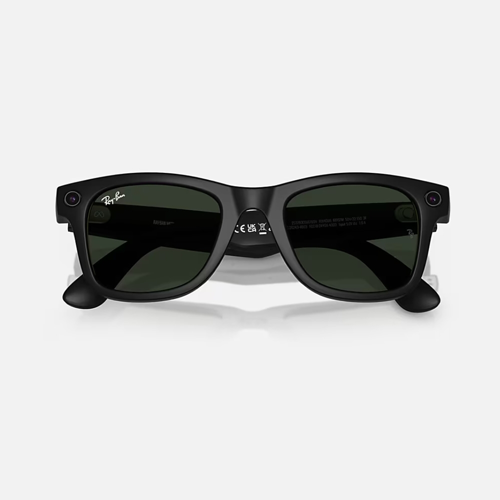 GAFAS DE SOL Meta Wayfarer Transitions negro - vista de frente