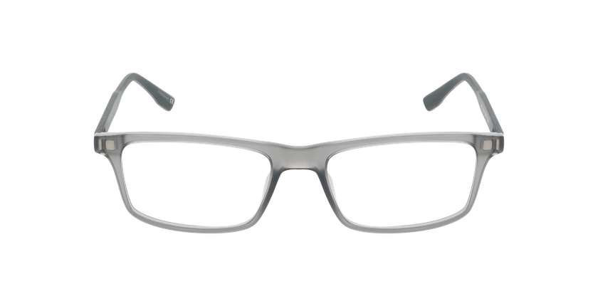 GAFAS GRADUADAS hombre EVANS gris/rojo - vista de frente