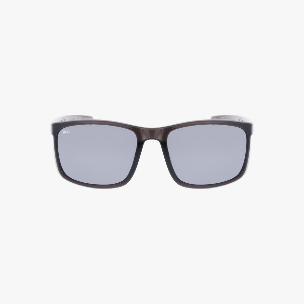 GAFAS DE SOL hombre BAMBU blanco/gris - vista de frente