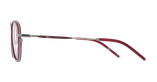 GAFAS GRADUADAS hombre MAGIC 185 rojo/plateado - vista de frente