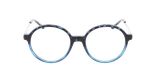 GAFAS GRADUADAS mujer EMILY carey/azul - vista de frente