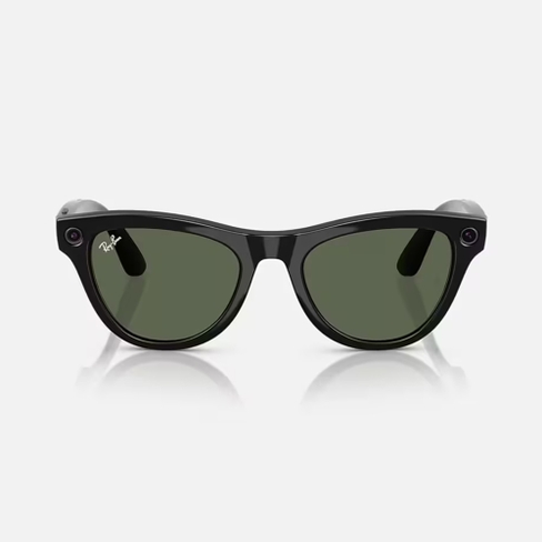 GAFAS DE SOL Meta Skyler Básico negro vista de frente