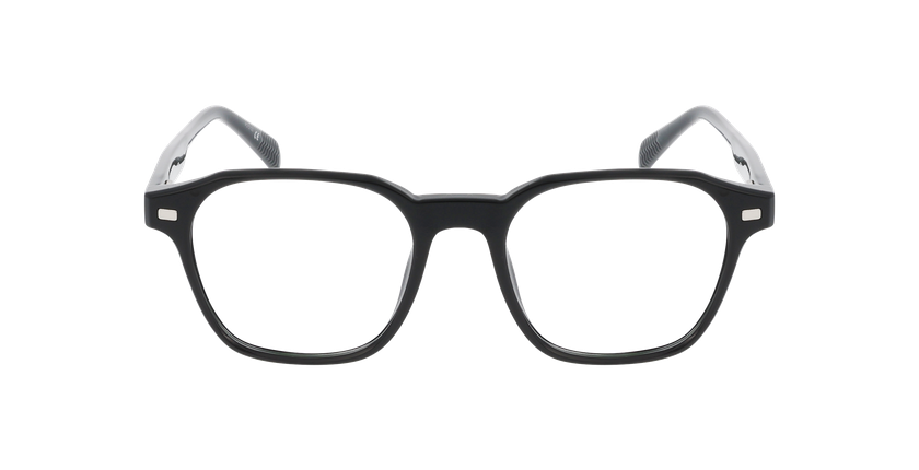 GAFAS GRADUADAS hombre FANTIN negro/negro brillante - vista de frente