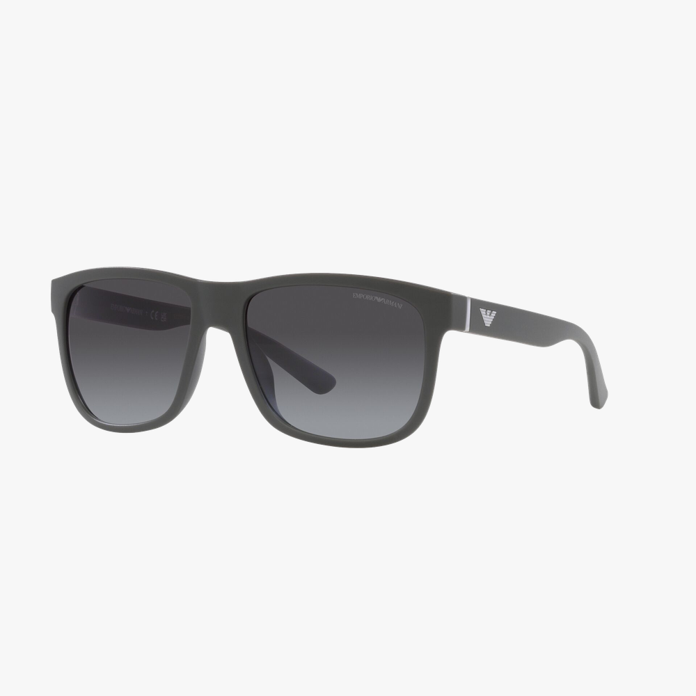 GAFAS DE SOL hombre 0EA4182U negro brillante - vista de frente