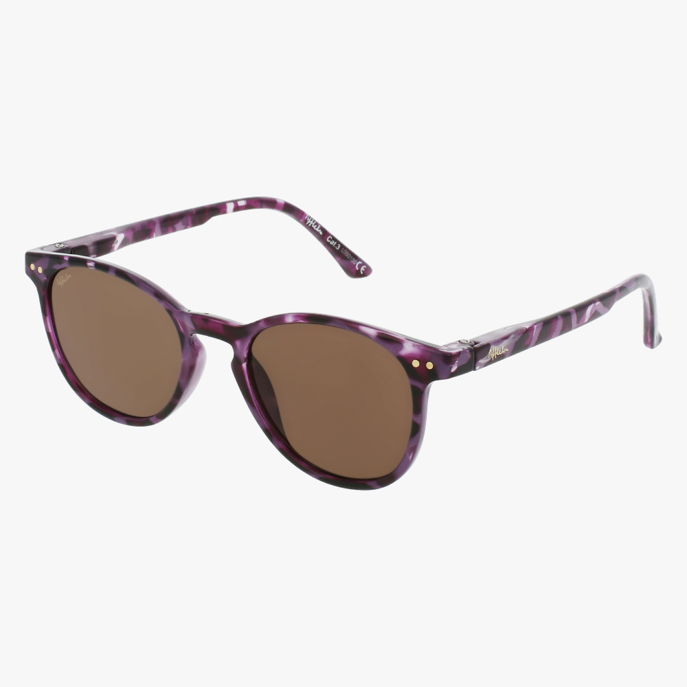 GAFAS DE SOL niños FELIZ carey/morado - vista de frente