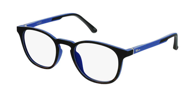 Gafas graduadas niños MAGIC 79 ECO-RESPONSABLE carey/azulvue de 3/4 Gafas graduadas niños MAGIC 79 ECO-RESPONSABLE carey/azulvue de 3/4