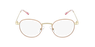 GAFAS GRADUADAS MAGIC 70 rosa/dorado