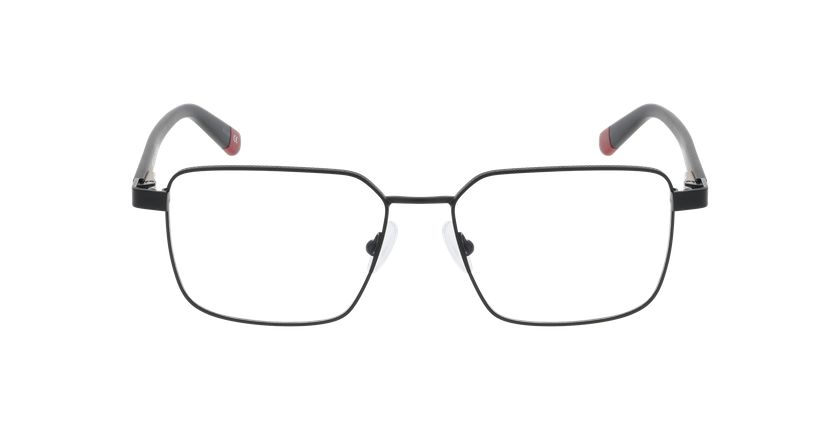 GAFAS GRADUADAS hombre FERDINAND negro/rojo - vista de frente