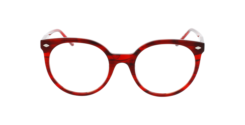 GAFAS GRADUADAS mujer MAGIC 166 rojo - vista de frente
