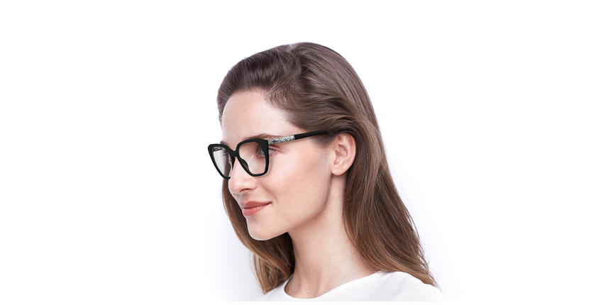 GAFAS GRADUADAS mujer MAGIC 198 negro - vista de frente