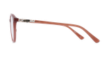 GAFAS GRADUADAS mujer MAGIC257 rosa/dorado - vista de frente