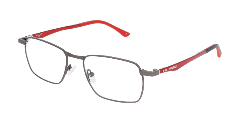 GAFAS GRADUADAS hombre MAGIC345 negro/gris - vista de frente
