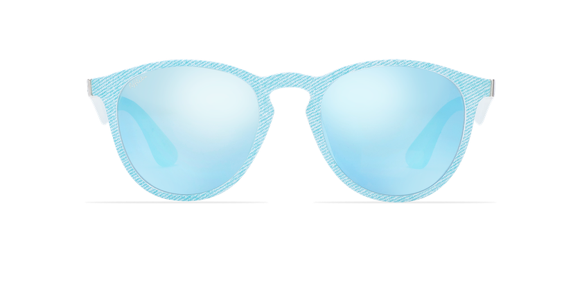 GAFAS DE SOL mujer VARESE POLARIZED azul/blanco - vista de frente