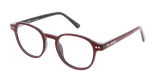 GAFAS GRADUADAS niños MARCELIN rojo/negro - vista de frente