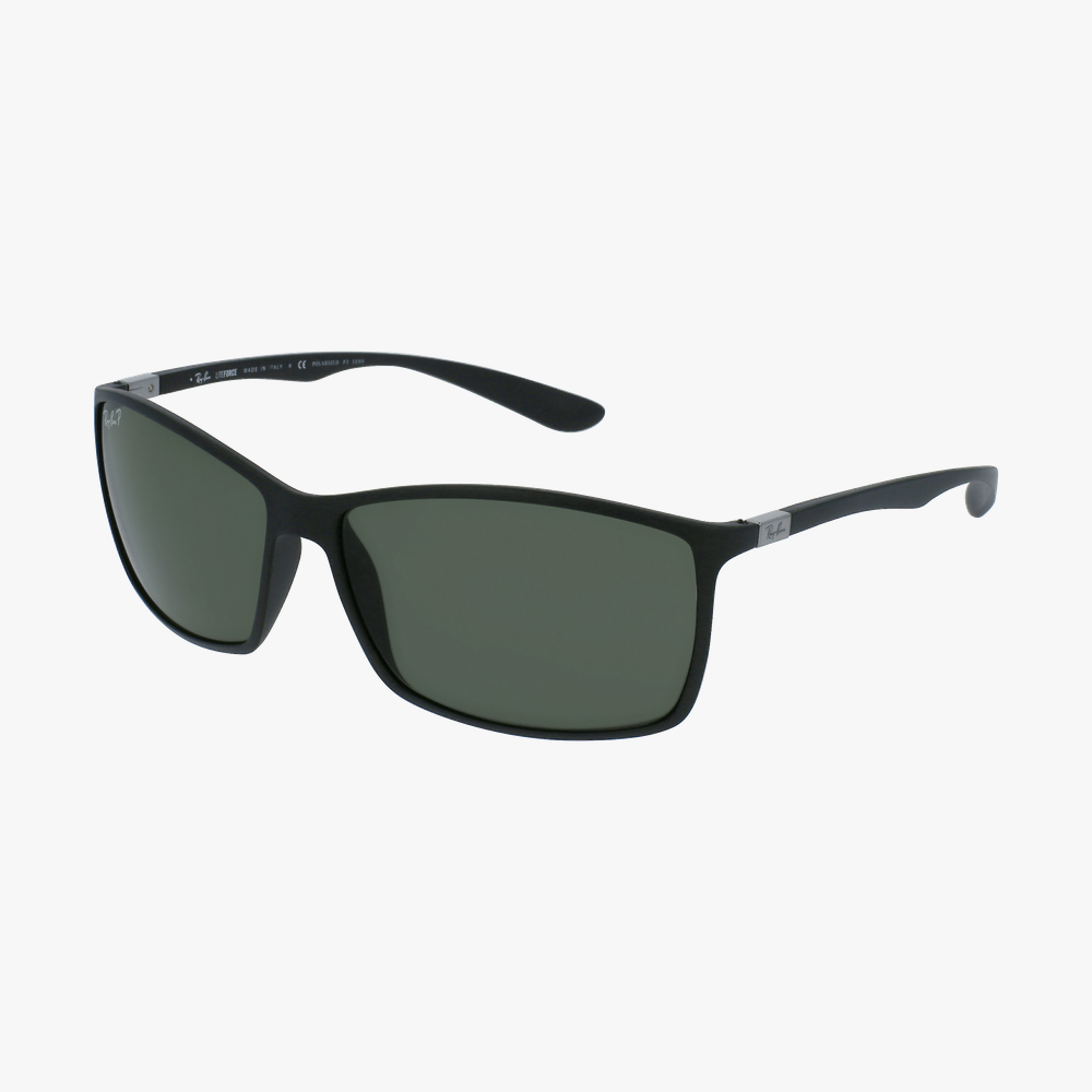 GAFAS DE SOL hombre LITEFORCE negro - vista de 3/4