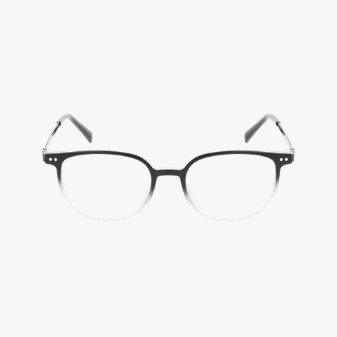 GAFAS GRADUADAS hombre DARIUS negro - barra metálica/cristal vista de frente