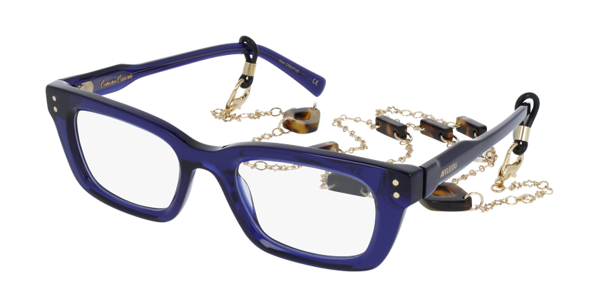 GAFAS GRADUADAS mujer CARACTÈRES CRÉATIVE azul - vista de frente