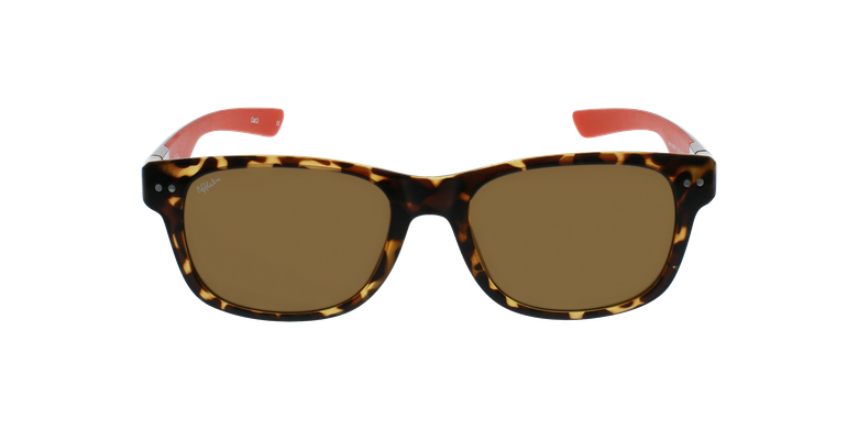 Gafas de sol hombre FLORENT carey/rojovista de frente Gafas de sol hombre FLORENT carey/rojovista de frente