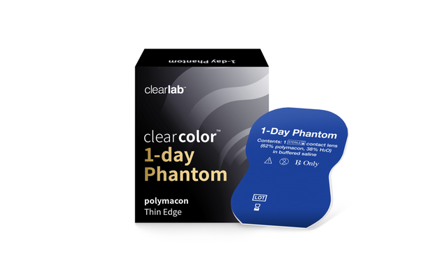 Lentillas CLEARCOLOR PHANTOM DIARIAS- 2L - vista de frente