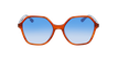 GAFAS GRADUADAS mujer AVA carey/azul - vista de frente