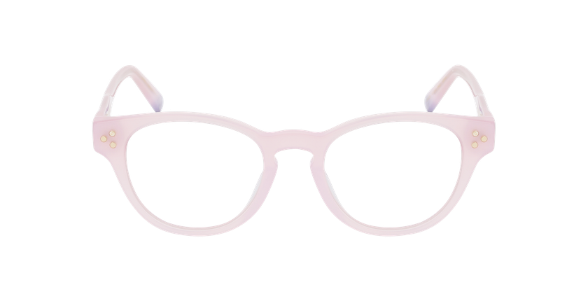 GAFAS GRADUADAS mujer PIPLETTE rosa - vista de frente