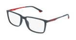 GAFAS GRADUADAS hombre VPL949 gris/rojo - vista de 3/4