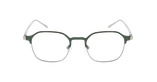 GAFAS GRADUADAS hombre MAGIC316 esmeralda/plateado - vista de frente