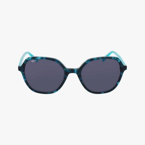 GAFAS DE SOL niños VIOLETTE turquesa/negro vista de frente