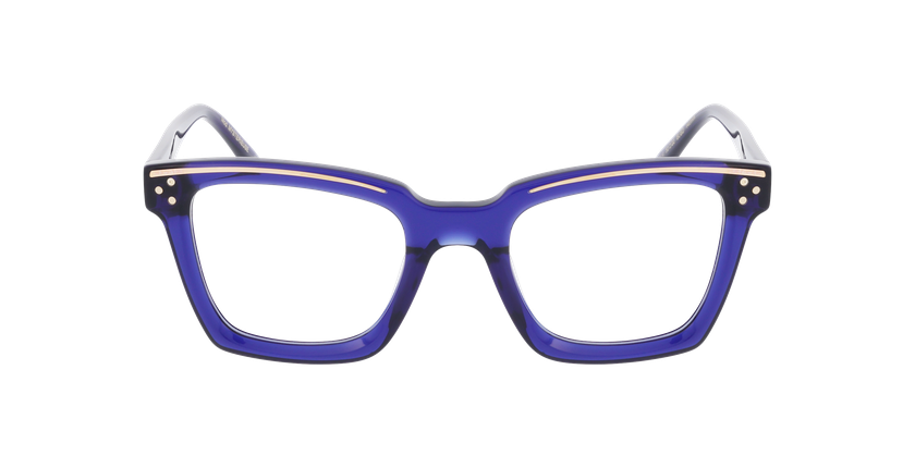 GAFAS GRADUADAS mujer CARACTÈRES FIL D'OR MYSTÉRIEUSE azul - vista de frente