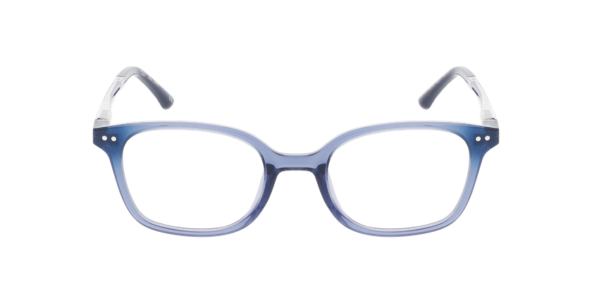 GAFAS GRADUADAS niños LORIS azul/azul cristal - vista de frente