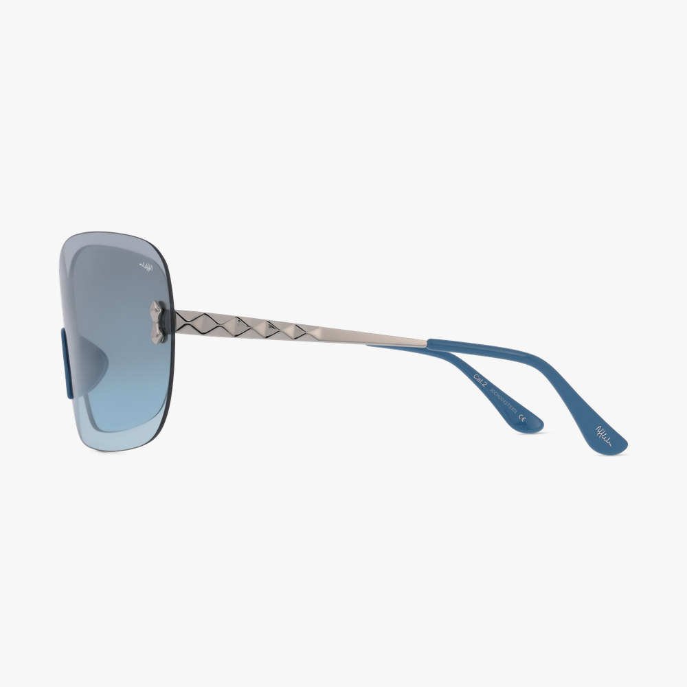 GAFAS DE SOL mujer AMBRA azul - vista de frente