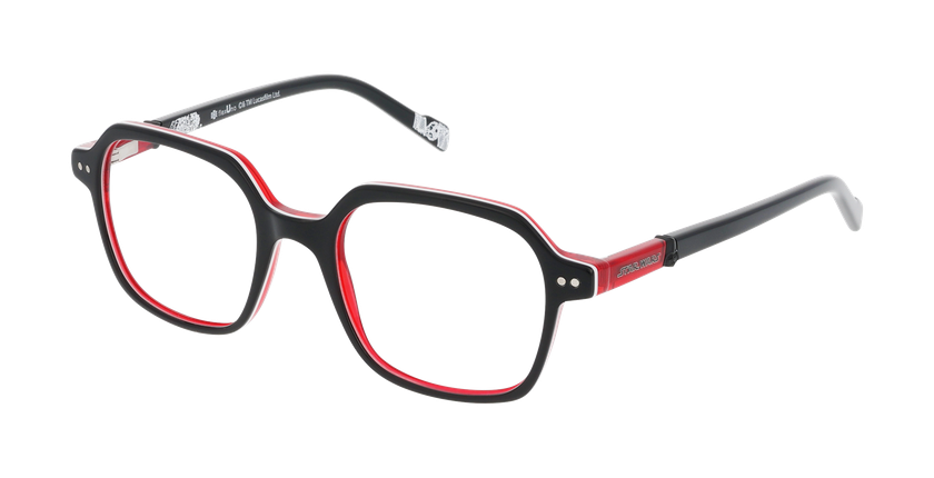 GAFAS GRADUADAS niños STAR WARS 8 negro - vista de frente