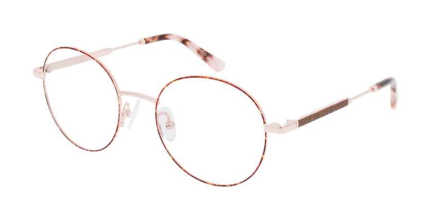 GAFAS GRADUADAS mujer MAGIC318 carey/rojo - vista de frente