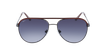 GAFAS DE SOL hombre LISANDRO gris/rojo - vista de frente