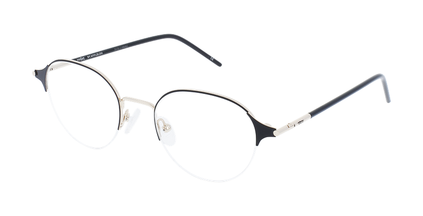 GAFAS GRADUADAS mujer MAGIC 99 negro/dorado - vista de frente
