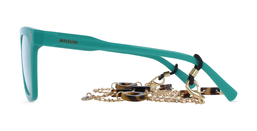GAFAS GRADUADAS mujer CARACTÈRES RÊVEUSE verde - vista de frente