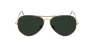 GAFAS DE SOL AVIATOR LARGE METAL dorado/negro