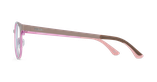 GAFAS GRADUADAS mujer MAGIC 45 gris/rosa - vista de lado