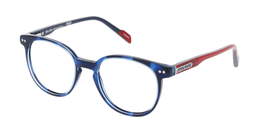 GAFAS GRADUADAS niños STAR WARS 10 azul - vista de frente