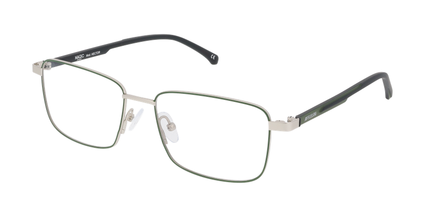 GAFAS GRADUADAS hombre HECTOR verde - vista de frente