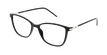 GAFAS GRADUADAS mujer MAGIC 89 negro - vue de 3/4